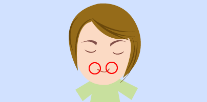 ��������܂܏Ί�����A������荶�E�Ɍ��p�������グ��B ������茳�ɖ߂��B