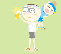 �����j���F�f�̐�����}����r�[���y��